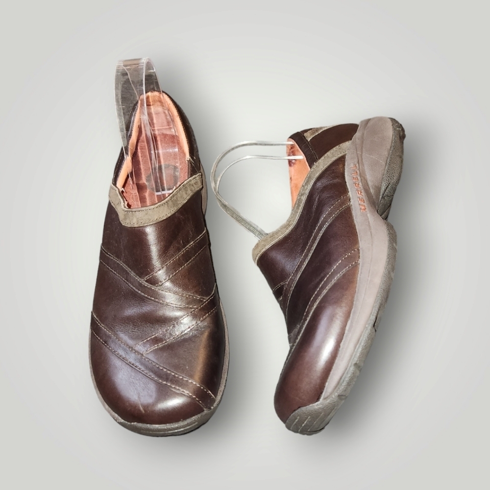 Merrell Primo Patch Brown Full Leather Pigskin Us… - image 4